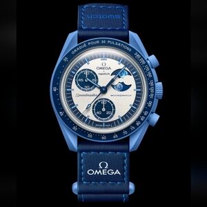 New Swatch x Omega Mission To The Super Blue Moonphase Limited Edition Watch